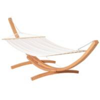OutSunny Hammock Chair Larch, Cotton White
