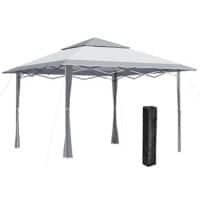 OutSunny Tent 3.9 x 3.9 x 2.98 m Grey