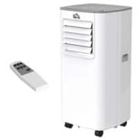 HOMCOM Portable Air Conditioner 823-012V70 White 32.8 x 30.5 x 67.8 cm