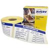 Avery Allergen Labels 50 x 80 mm White Pack of 300