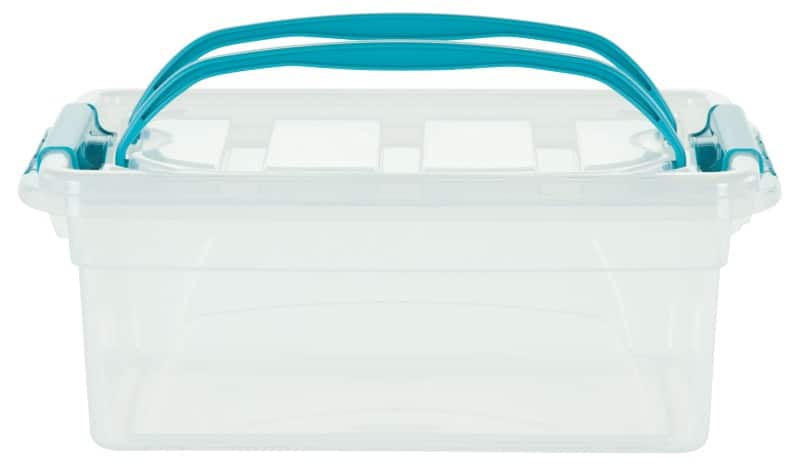 Whitefurze Whitefurze PP (Polypropylene) Storage Box 5 L Transparent 31 x 20.5 x 12 cm