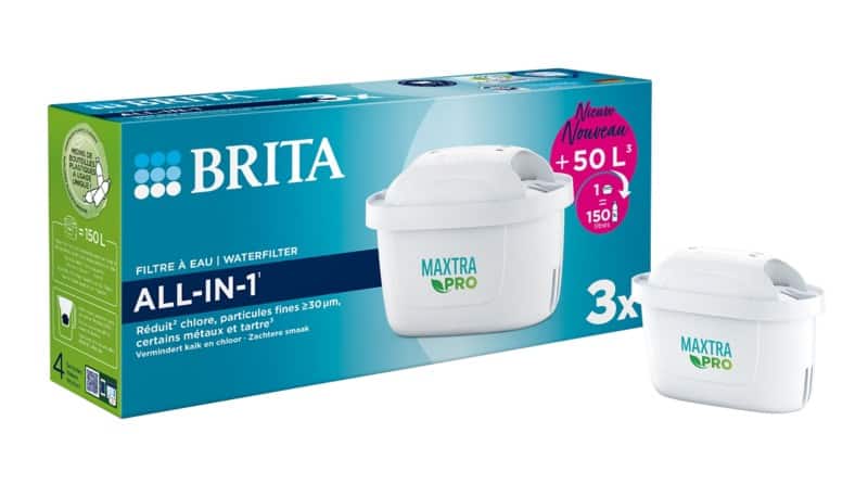 BRITA Maxtra Pro All in 1 1053087 Water Filter cartridges White Pack of 3