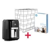 HP Office A4 Printer Paper White 80 gsm Smooth 240 Packs of 500 Sheets + Free Airfryer