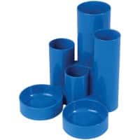 Deflecto Desk Organiser Plastic Blue