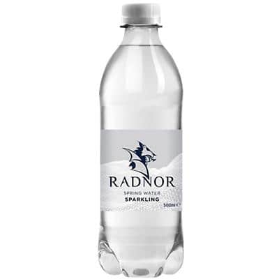 Radnor Hills 24 Bottles of 500 ml Sparkling Spring Water + 24 Bottles of 500 ml Still Water