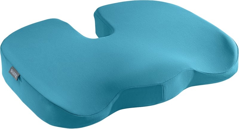 Leitz Ergo Cosy Ergonomic Seat Cushion 5284 Foam Washable 455 x 75 x 355 mm Blue