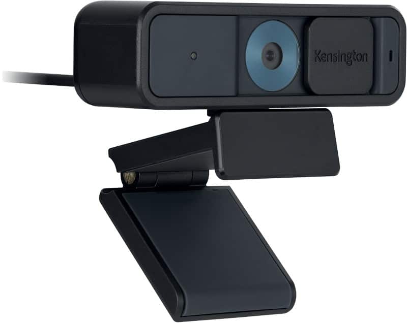 Kensington W2000 1080p Auto Focus Webcam K81175WW USB-A/USB-C Cable Mono Microphone Black