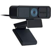 Kensington W2000 1080p Auto Focus Webcam K81175WW USB-A/USB-C Cable Mono Microphone Black