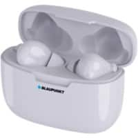 Blaupunkt Wireless Earphones Earbud with Bluetooth Passive Noise Cancelling without Microphone BLP4958.112 White