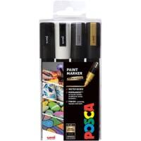 POSCA 153544852 Paint Marker Assorted Medium Bullet 1.8 - 2.5 mm Pack of 4