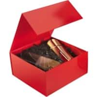 Raja Gift Box Red 225x225x105 mm Pack of 10