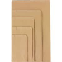 RAJA Bag Kraft Paper Brown 60 gsm 19 x 4.5 x 12 cm Pack of 250