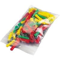 RAJA Bags Polythene Transparent 30 x 25 cm Pack of 500