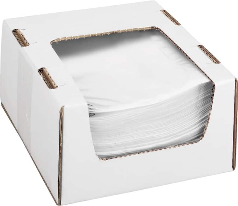 RAJA Self Seal Document Enclosed Envelopes C6 Transparent 11 (W)x 16 (H) cm Pack of 250