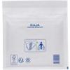 RAJA Padded Envelopes White Plain 160 (W) x 180 (H) mm Peel and Seal 75 gsm Recycled 50% Pack of 100