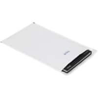 RAJA Padded Envelopes White Plain Kraft Paper, PE (Polyethylene) 260 (W) x 220 (H) mm 110 gsm Pack of 100