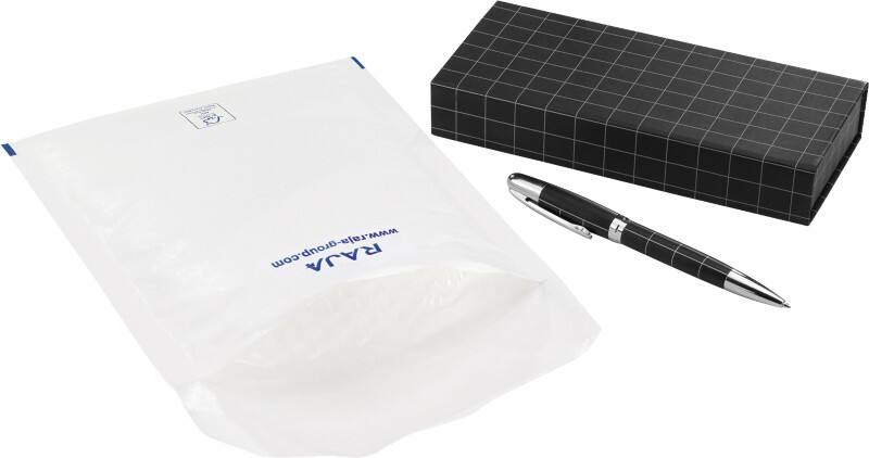 RAJA Padded Envelopes White Plain 220 (W) x 260 (H) mm Peel and Seal 75 gsm Recycled 50% Pack of 100