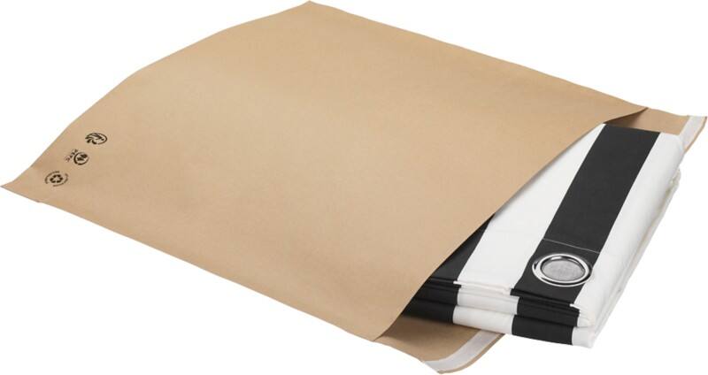 RAJA Peel and Seal Mailing Bag Brown 560 (W) x 480 (H) mm Plain 125 gsm Pack of 150