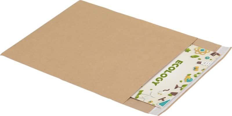 RAJA Peel and Seal Mailing Bag Brown 240 (W) x 300 (H) mm Plain 125 gsm Pack of 350