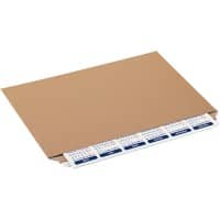 RAJA Board Back Envelopes Cardboard 458 (W) x 328 (H) mm Brown Pack of 75