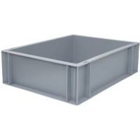 BiGDUG Storage Box 10 L Grey 30 x 40 x 12 cm Pack of 10