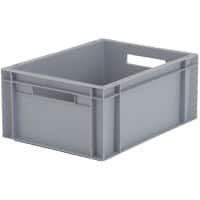 BiGDUG Storage Box 15 L Grey 30 x 40 x 17.5 cm Pack of 10