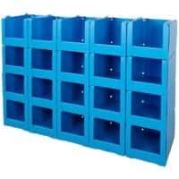 BiGDUG Stacking Pick Bins 40 x 60 x 34.1 cm Pack of 10