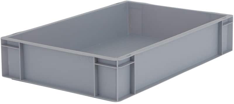 BiGDUG Storage Box 20 L Grey 40 x 60 x 12 cm Pack of 5