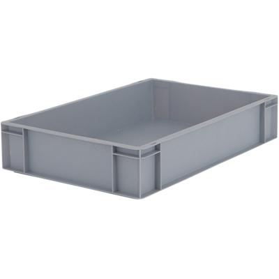 BiGDUG Storage Box 20 L Grey 40 x 60 x 12 cm Pack of 5