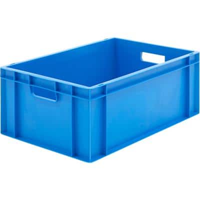 BiGDUG Storage Box 42 L Blue Pack of 5