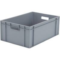 BiGDUG Storage Box 42 L Grey Pack of 5