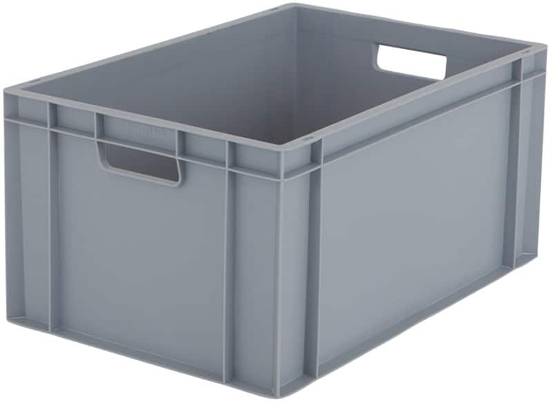 BiGDUG Storage Box 54 L Grey Pack of 5