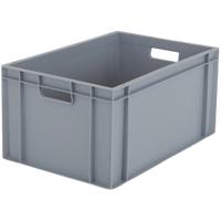 BiGDUG Storage Box 54 L Grey Pack of 5