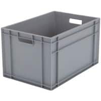 BiGDUG Storage Box 62 L Grey Pack of 5