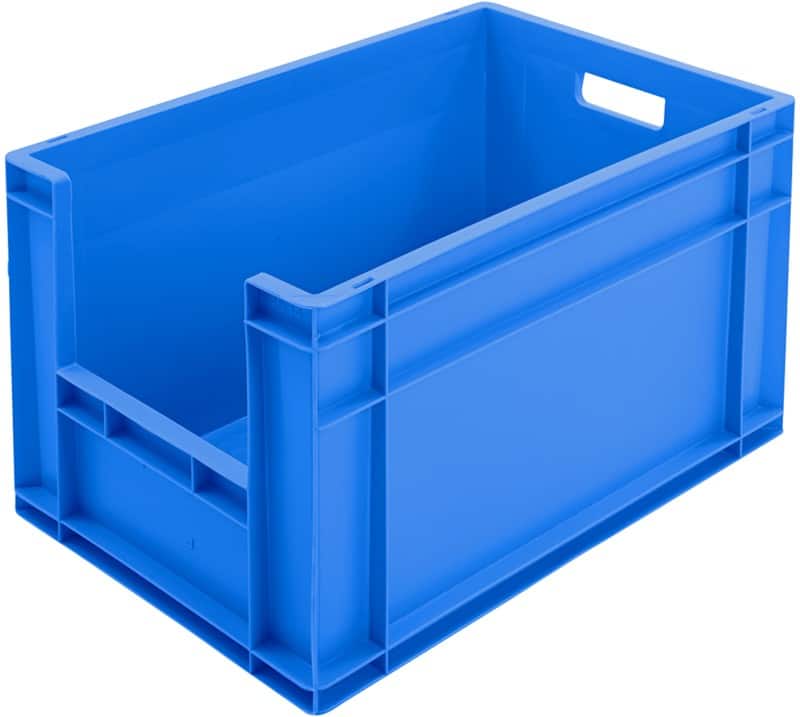 BiGDUG Stacking Pick Bins 62 L Blue, Grey 40 x 60 x 34 cm Pack of 5