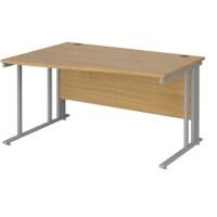 Dams International Wave Desk MCM14WLSO 1,400 x 725 x 800 - 990 mm