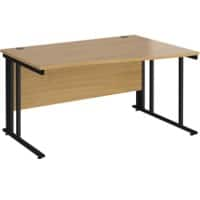 Dams International Wave Desk MCM14WRKO 1,400 x 725 x 800 - 990 mm