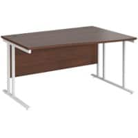 Dams International Wave Desk MC14WRWHW 1,400 x 725 x 800 - 990 mm