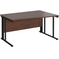 Dams International Wave Desk MCM14WRKW 1,400 x 725 x 800 - 990 mm