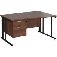 Dams International Wave Desk MCM14WRP2KW 1,400 x 725 x 800 - 990 mm