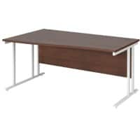 Dams International Wave Desk MC16WLWHW 1,600 x 725 x 800 - 990 mm