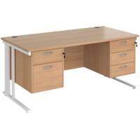 Dams International Desk MCM16P23WHB 1,600 x 800 x 725 mm