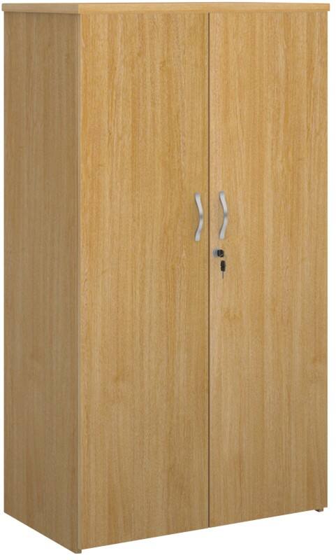 Dams International Universal Storage Cupboard Wood 800 x 470 x 1,440 mm Oak