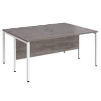 Dams International Desk MB1612BWHGO 1,600 x 1,200 x 725 mm