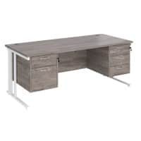 Dams International Desk MCM18P23WHGO 1,800 x 800 x 725 mm