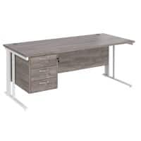 Dams International Desk MCM18P3WHGO 1,800 x 800 x 725 mm