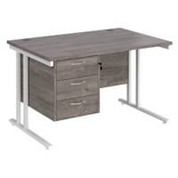 Dams International Desk MC12P3WHGO 1,200 x 800 x 725 mm