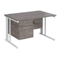 Dams International Desk MCM12P2WHGO 1,200 x 800 x 725 mm