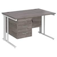 Dams International Desk MCM12P3WHGO 1,200 x 800 x 725 mm