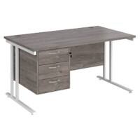 Dams International Desk MC14P3WHGO 1,400 x 800 x 725 mm